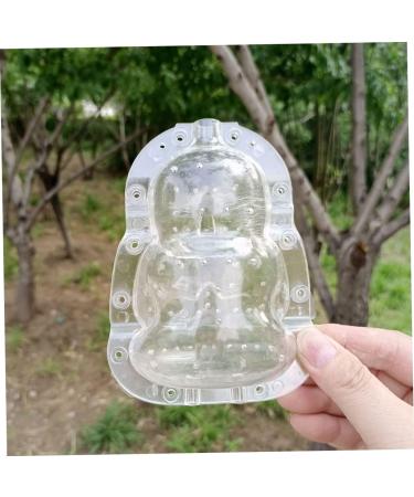 BRIGHTFUFU Plastic Fruit 2pcs Watermelon Tool Duddha Melon Tiny Growth Mold Tools Mould Buddha Adorable Shaping Transparent - Buy Online on SooperMarket.com