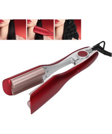 Hair Crimper Hair Crimpers Hair Wavers for Women 5 Modes Adjustable Hair Crimpers Lightweight Portable Red Hair Curling Iron Wand for Women Long Hair Curling - Buy Online on SooperMarket.com