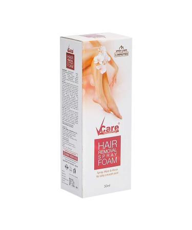 5-Minute Hair Removal Cream for Bikini Line & Underarms - Effective Spray Foam (50ml) | Fast Shipping Worldwide - Buy Online on SooperMarket.com