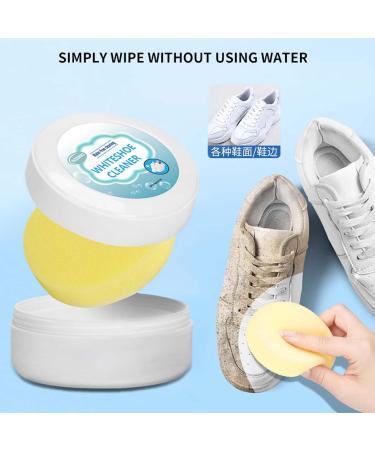 Multipurpose Cleaning Cream 2023 New Multi-Functional Cleaning And Stain Removal Cream White Shoes Cleaning Cream Special With Sponge Wipe Multifunctional Stain Remover Cream120g (Multicolor 2PCS) - Buy Online on SooperMarket.com
