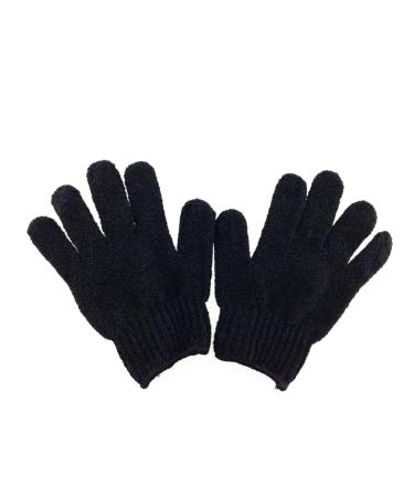 minkissy Pair Bath Gloves Exfoliating Gloves Body Shower Gloves Take a Bath