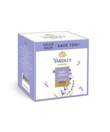 Yardley English Lavender Luxury Soap 3x100gm