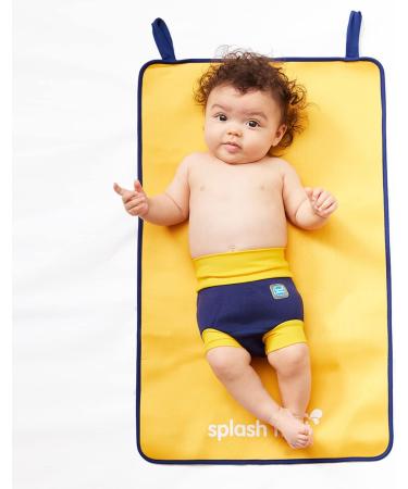 Splash About Baby Neoprene Changing Mat - Yellow/Navy - One Size - Buy Online on SooperMarket.com