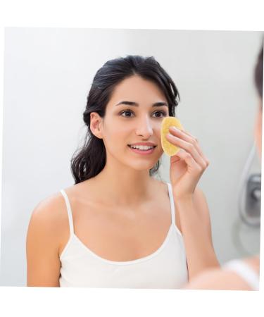 Gogogmee Natural Sponge Greece Facial Supplies Professional Facial Cleansing Sponge Sponges for Facials Facial Sponges Face Cleaning Pad Sponges for Face Cleansing Sponges Face Sponge - Buy Online on SooperMarket.com