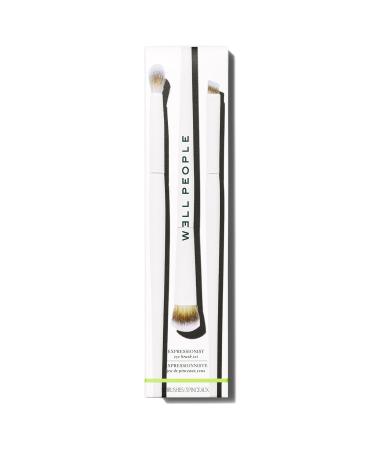 Well People Expressionist Eye Brush Set | 3-Piece Eyeshadow Brushes for Blending Lining & Defining | Cruelty-Free Perfect for Powder & Cream - Buy Online on SooperMarket.com
