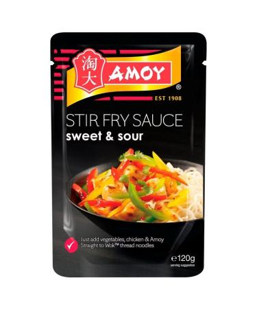 Amoy Straight to Wok Tangy Sweet & Sour Stir Fry Sauce (120g)