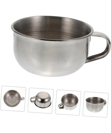 Buy Minkissy 4 Pieces Shaving Soap Bowl Set - Rice Bowl & Stainless Steel - Perfect for Men | International Shipping Available - Buy Online on SooperMarket.com