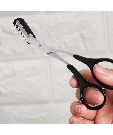 Professional Eyebrow Scissors for Men | Precision Trimmer & Comb for Perfect Eyebrows - Buy Online on SooperMarket.com