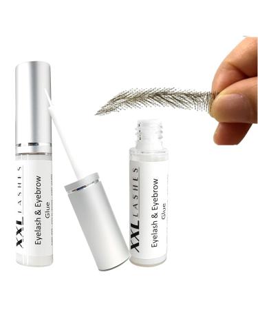 Buy Hypoallergenic Eyelash Glue for Lash Lifting - Water-Repellent Vegan 5ml | Perfect for Artificial Eyebrows & Eyelashes - Buy Online on SooperMarket.com