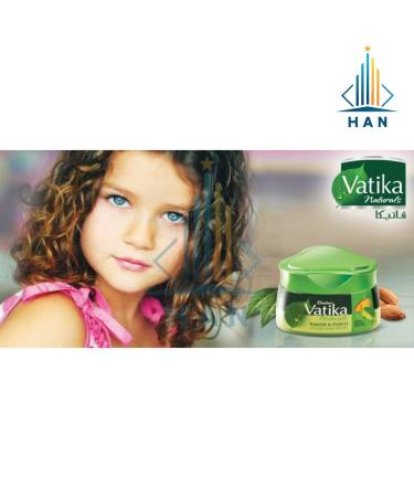 Vatika Naturals Nourish & Protect Hair Cream | Henna Almond & Aloe Vera - 140ml | International Shipping Available - Buy Online on SooperMarket.com