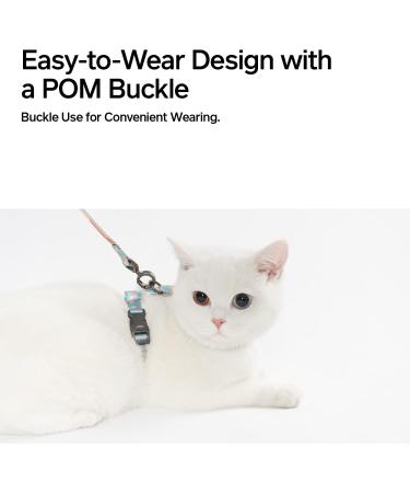 Pidan Cat Dishes & Leash | Adjustable Travel Cat Bowls for Large & Small Cats | Pet-Safe Lightweight Soft Design - Blue - Buy Online on SooperMarket.com