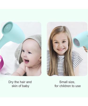Kids Hair Dryer Mini Portable Travel Hair Dryer Small Lightweight Blow Dryer with 3 Speeds Wind Negative Ionic Constant Temperature Hair Care Adjustable Hair Dryer for Home US Plug 110V - Buy Online on SooperMarket.com