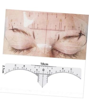 NOLITOY 30 Pcs Microblading Ruler Sticker Scale Ruler Eyebrow Guide Measure Tool Design Ruler Make up - Buy Online on SooperMarket.com