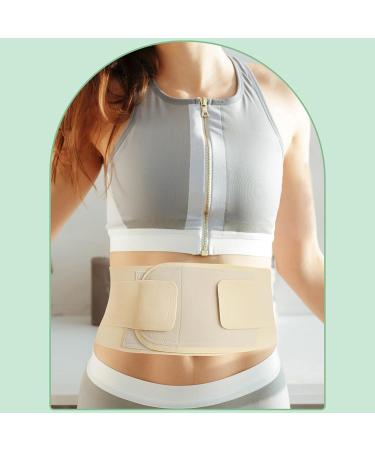 Oueyfer Back Support Ribbon Lumbar Belt | Adjustable Waist Trainer for Men & Women | Ideal Gift for Lower Back Pain Relief - Buy Online on SooperMarket.com