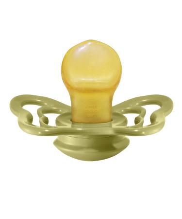 BIBS Couture Collection Pacifiers - BPA-Free Soothers, Made in Denmark | Set of 2 Earth/Meadow Premium Baby Pacifiers | Size 0-6 Months - Buy Online on SooperMarket.com
