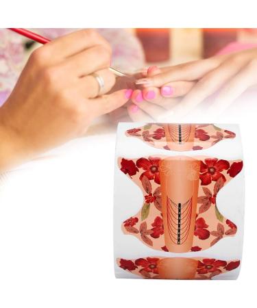 Long Nail Forms Self Adhesive Nail Art Extension Guide Home Salon - Buy Online on SooperMarket.com