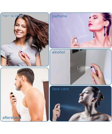 Darbermu 8ML Travel Perfume Atomiser Bottles 3 PCS Mini Portable Perfume Atomiser Refillable Spray Bottles Aftershave Atomiser Empty Travel Bottles with Funnel and Refill Pump for Travel Vacation Blue - Buy Online on SooperMarket.com