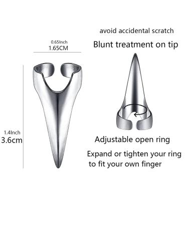 Silver Hair Selecting Ring & Steel Pin Rat Tail Combs Set with Magnetic Wrist Tool - Salon Braiding & Curling Kit - Buy Online on SooperMarket.com