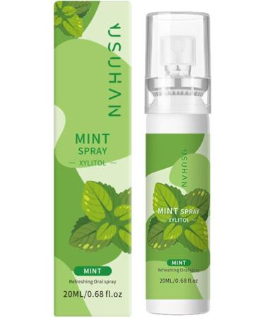Oral Breath Spray - 20ml Fresheners Mouth Spray for Dry Mouth - Breath Freshener and Breath Treatments Portable Small Oral Care Health Spray Puchen Mint Flavor - Buy Online on SooperMarket.com