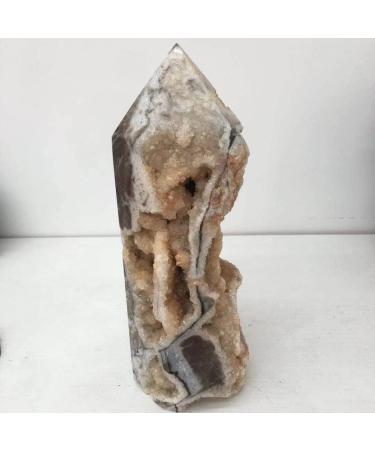 ARrase Natural Crystal Natural Flashing Star ore raw Stone Scepter (Size : 700-750g) - Buy Online on SooperMarket.com