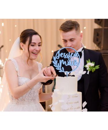Personalized Cake Topper - Custom Natural Birch Multiplex Decoration for Celebrations - Buy Online on SooperMarket.com