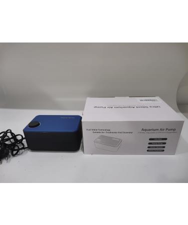 Forever Speed Aquarium Air Pump - Ultra Quiet 8W 480L/H Adjustable Oxygen Pump for 80-600L Tanks - Double Air Holes for Maximum Oxygen Supply - Buy Online on SooperMarket.com