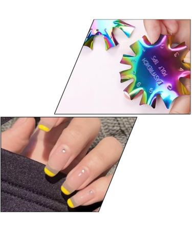 Professional Gel Cutter Tool Steel Stainless Multicolor Trimmer Edge Nail Art Multiple Style Shape Women for Smile Line French Cutter - Buy Online on SooperMarket.com