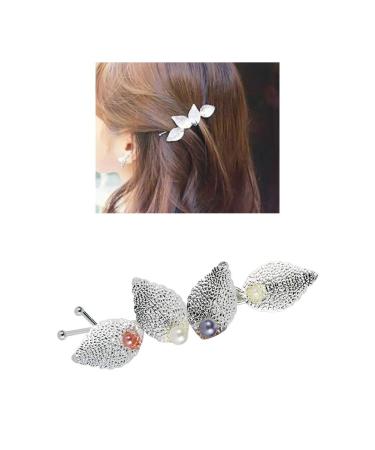 10 Pack Silver Vintage Retro Geometric Hair Clips for Women - Minimalist Metal Hairpin Set for Party Hair Accessories - Buy Online on SooperMarket.com