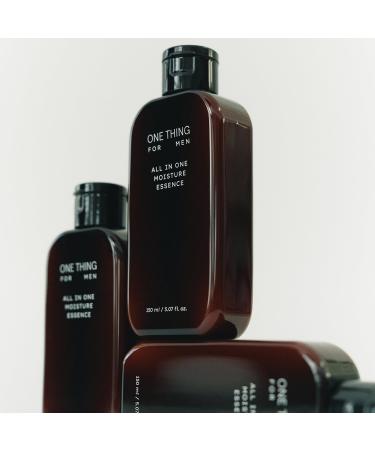 ONE THING FOR MEN All in One Moisture Essence 5.07 Fl Oz | 4-in-1 Moisturizer Toner Aftershave & Serum with Hyaluronic Acid | Korean Skin Care for Men - Buy Online on SooperMarket.com