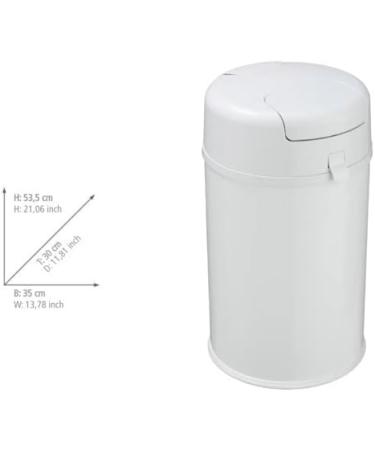 Buy Wenko Secura Premium Hygiene Container - Eco-Friendly & Durable | International Shipping Available - Buy Online on SooperMarket.com