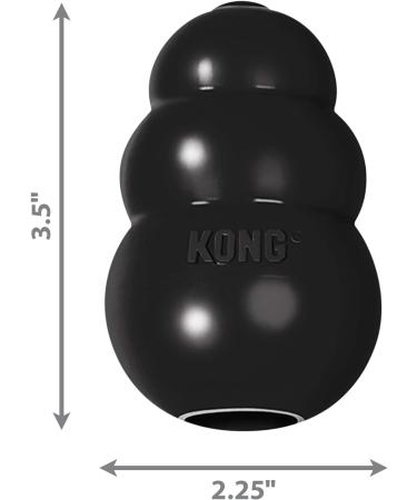 KONG Extreme Dog Toy - Tough Natural Rubber for Medium Dogs | Chew Hunt & Retrieve - Buy Online on SooperMarket.com