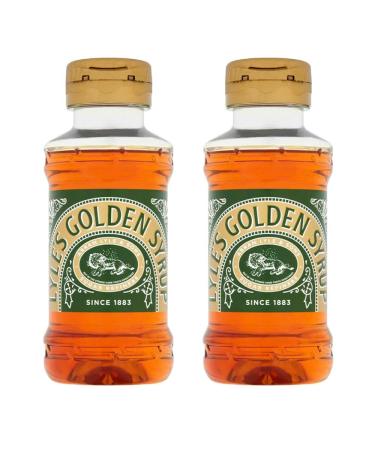 2 x 325g Golden Syrup Squeezy Bottle - Add to Breakfast Dessert Pancake Porridge