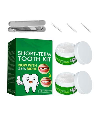 Funnaura Teeth Filling Repair Kit Permanent with Tweezers Temporary Tooth Filler for Missing Broken Fake Chipped Toothy
