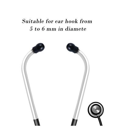 BBTO 36 Pieces Replacement Ear Tips for Stethoscopes | Universal Soft-Sealing Earbuds in Rainbow Colors | 30 Colored & 6 Transparent Options - Buy Online on SooperMarket.com