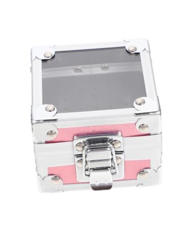 WOFASHPURET Box grinding head storage box nail display stand nails drill bits nail polishing head holder nail drill grinding bit holder practical drill bit organizer manicure tool holder large 7.5x7.5cm As Shown