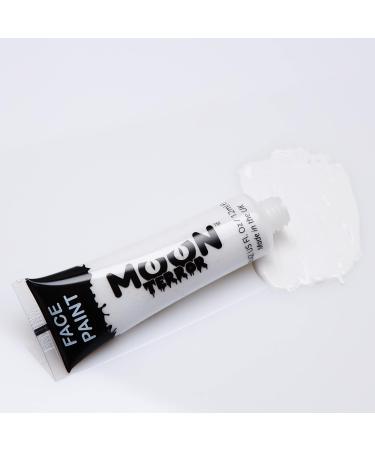 Moon Terror Halloween Face and Body Paint - Wicked White | 12ml SFX Makeup for Special Effects - Buy Online on SooperMarket.com
