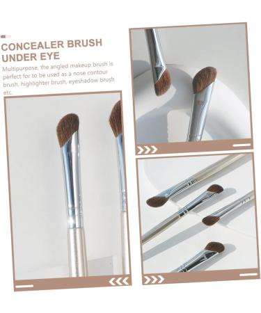CANIGHT 4pcs Nose Shadow Brush Eye Shadow Brush Concealer Brush under Eye Makeup Accessory Artificial Fiber - Buy Online on SooperMarket.com