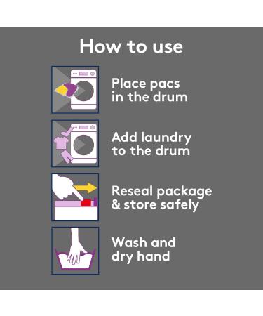 Woolite Darks Laundry Detergent Pacs - 30 Count for Standard & HE Washers - Black Garment Care - Buy Online on SooperMarket.com
