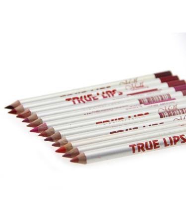 Sankuwen Waterproof Lip Liner Pencil Set - 12 Vibrant Colors - Buy Online on SooperMarket.com