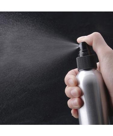 Herbest Aluminum 100ml Mini Fine Fog Spray Bottles - Refillable Empty Bottles for Perfume Cosmetics & Essential Oils - Buy Online on SooperMarket.com