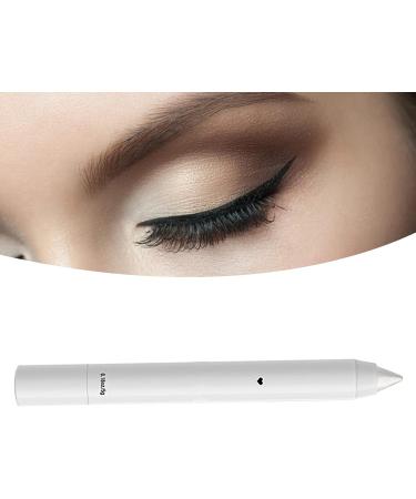 White Eye Shadow Pencil Highly Pigmented Professional Makeup Eye Pencil Eye Shadow Eyeliner Pencil Lasting Portable Eyeliner Pencil for Daily Use Date - Buy Online on SooperMarket.com