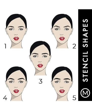 MADLUVV 1-Step Brow Stamp + Shaping Kit - Medium Brown - Buy Online on SooperMarket.com