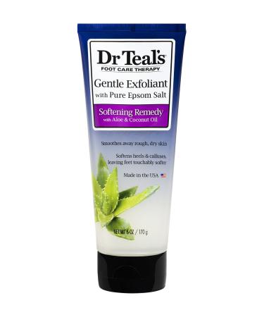 Dr. Teal's Gentle Exfoliant Foot Scrub With Epsom Salt 6 Ounce