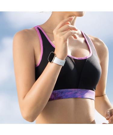 DaQin Soft TPU Sport Replacement Band for Fitbit Versa 3/Sense - Small Black/White/Gray/Plum/Pine Green/Dark Blue - Buy Online on SooperMarket.com