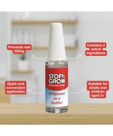 Stop n Grow Nail Biting Deterrent 7.5ml - Pack of 1 - Buy Online on SooperMarket.com