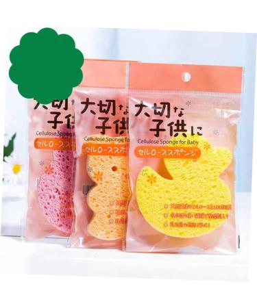 Angoily Exfoliating Face Sponge | Cartoon Bath Sponge for Kids & Newborn | Comfortable Loofah Scrubber for Gentle Skin Care - Buy Online on SooperMarket.com