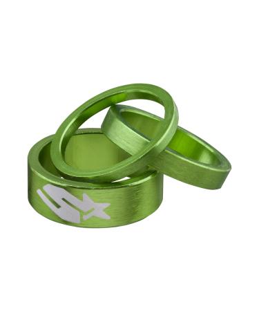 Spank Spacer Kit 3/6/12Mm Green