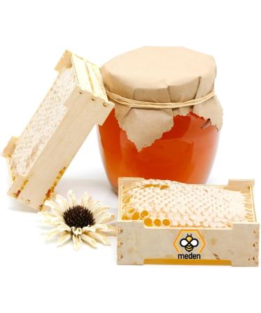 100% Natural Honeycomb Wildflowers Pure Raw Honey Comb (650 grams) - Buy Online on SooperMarket.com