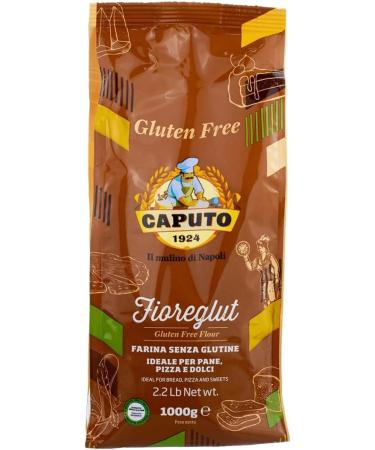 Caputo Gluten Free Flour 1kg - Substitute for Wheat Flour - Product of Italy - Bundle Pack (2 x 1kg) - Buy Online on SooperMarket.com
