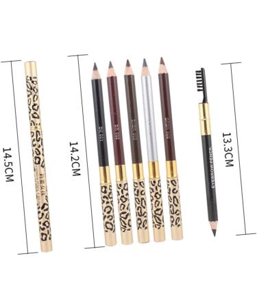 BELLIFFY 2pcs Eyebrow Pencils Eyebrow Pencil Black Eyebrow Brush for Women Double Head Eyebrow Pencil - Buy Online on SooperMarket.com
